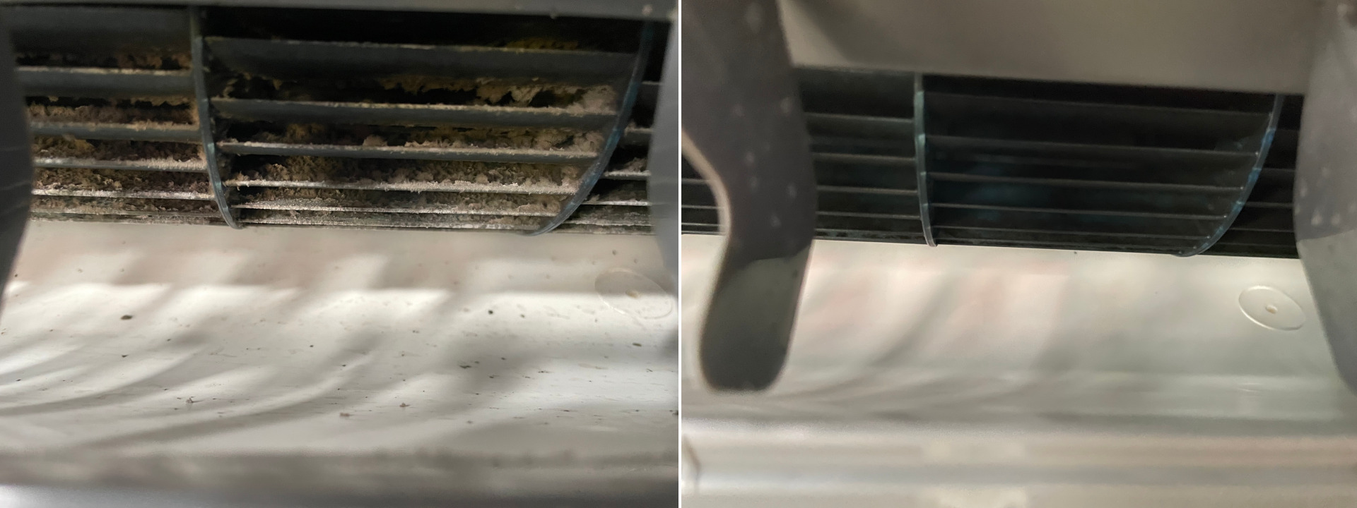 Evaporator and internal components being deep cleaned by Swind